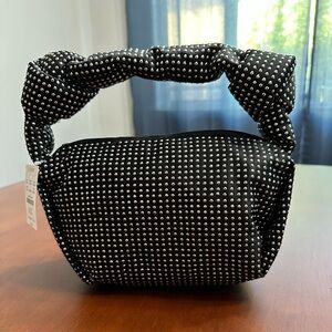 J.Crew Black Studded Handbag